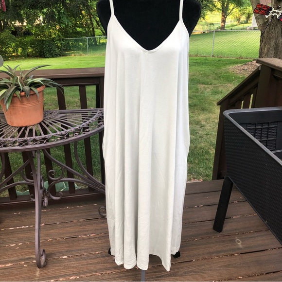 🌼 Light Sage Green Sundress with Pockets 🌼 - Picture 7 of 9